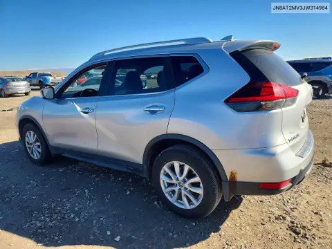 JN8AT2MV3JW314984 — 2018 Nissan Rogue, фото 2 с аукциона Copart 20.10.2026, Задняя часть