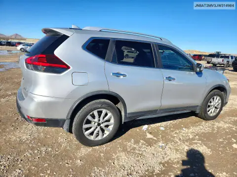 JN8AT2MV3JW314984 — 2018 Nissan Rogue, фото 3 с аукциона Copart 20.10.2026, Задняя часть