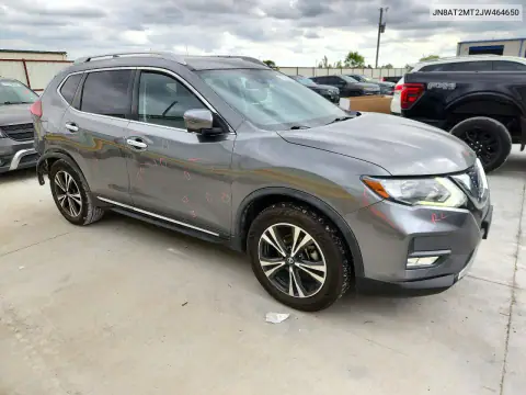 JN8AT2MT2JW464650 — 2018 Nissan Rogue, фото 4 с аукциона Copart 20.10.2026, Задняя часть