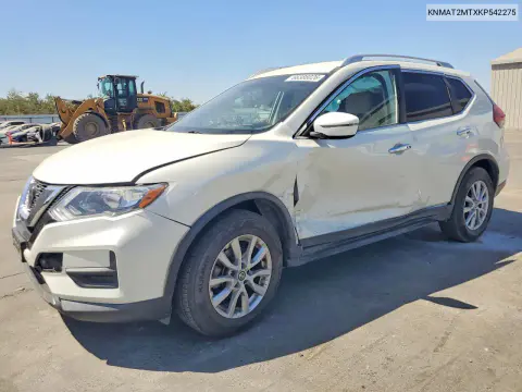 KNMAT2MTXKP542275 — 2019 Nissan Rogue, Сторона, фото до ремонта