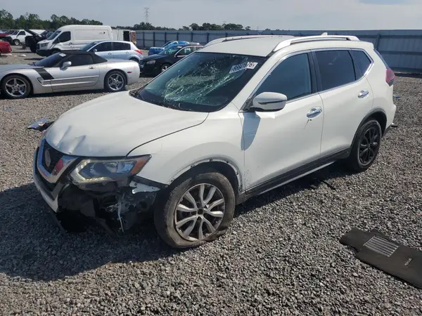 KNMAT2MT4KP539193 Nissan Rogue 2019 — повреждение Передняя часть, фото до ремонта