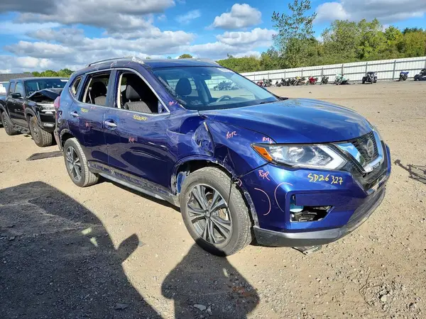 JN8AT2MV3KW379349 — 2019 Nissan Rogue, фото 4 с аукциона Copart, Передняя часть