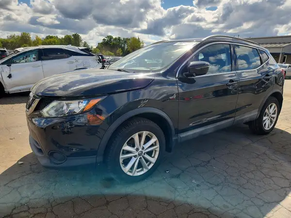 JN1BJ1CR6KW621395 — 2019 Nissan Rogue, Передняя часть (Front End), фото до ремонта