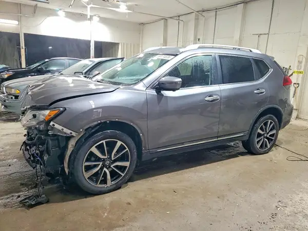 5N1AT2MV0KC706105 — 2019 Nissan Rogue, Передняя часть (Front End), фото до ремонта