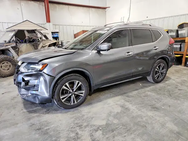 JN8AT2MV9KW382241 — 2019 Nissan Rogue, Передняя часть (Front End), фото до ремонта