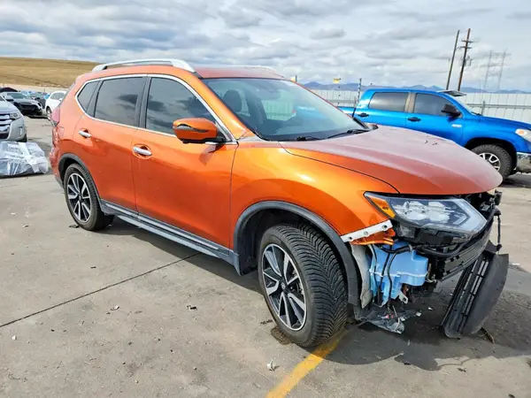 5N1AT2MV2KC742734 — 2019 Nissan Rogue, фото 4 с аукциона Copart, Передняя часть