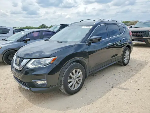 JN8AT2MT4KW250101 — 2019 Nissan Rogue, Град (Hail), фото до ремонта