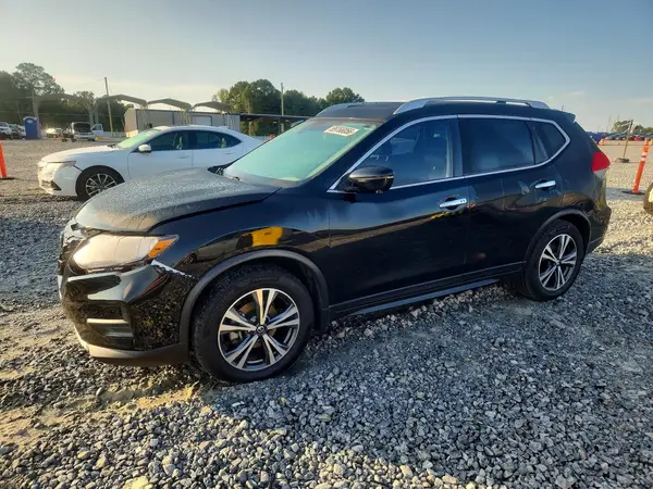 JN8AT2MT4KW259252 — 2019 Nissan Rogue, Передняя часть (Front End), фото до ремонта