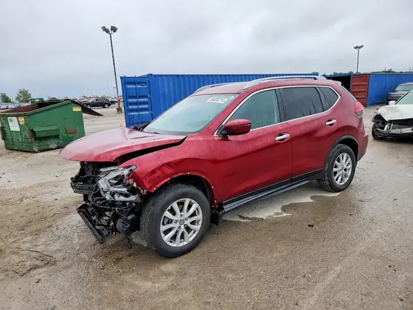 5N1AT2MV7KC747248 — 2019 Nissan Rogue, Передняя часть (Front End), фото до ремонта
