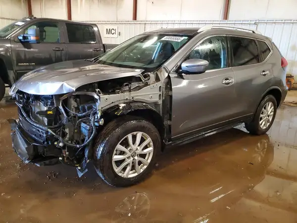 KNMAT2MV5KP504924 — 2019 Nissan Rogue, Передняя часть (Front End), фото до ремонта
