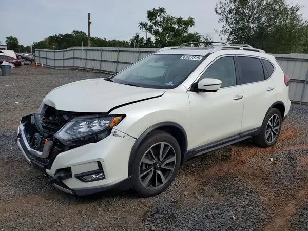 5N1AT2MV2KC832143 — 2019 Nissan Rogue, Передняя часть (Front End), фото до ремонта