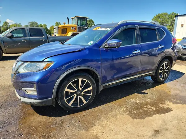 5N1AT2MTXKC705185 — 2019 Nissan Rogue, Передняя часть (Front End), фото до ремонта