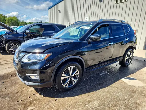 JN8AT2MV9KW393031 — 2019 Nissan Rogue, Задняя часть (Rear End), фото до ремонта
