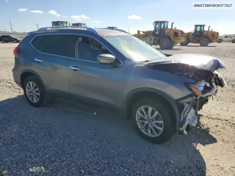 2019 Nissan Rogue Sv VIN JN8AT2MV6KW377627 фото 4