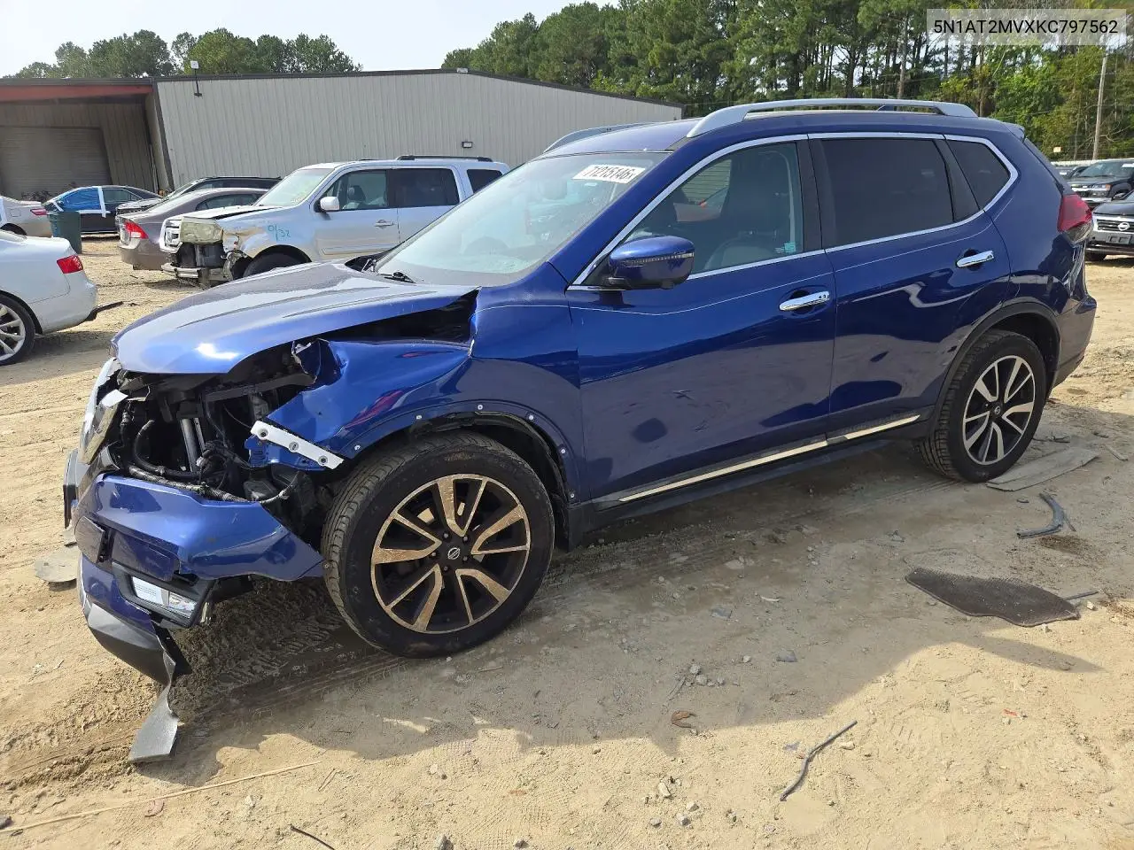 2019 Nissan Rogue Sl VIN 5N1AT2MVXKC797562 фото 1