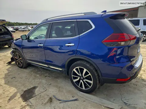 2019 Nissan Rogue Sl VIN 5N1AT2MVXKC797562 фото 2
