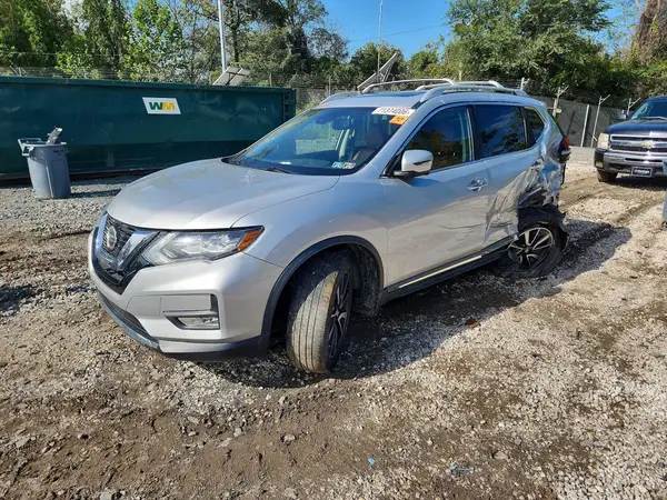 5N1AT2MV7KC826502 — 2019 Nissan Rogue, Задняя часть (Rear End), фото до ремонта