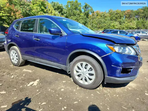 2019 Nissan Rogue S VIN 5N1AT2MV9KC839526 фото 4