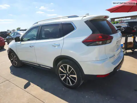 2019 Nissan Rogue Sl VIN 5N1AT2MT8KC760055 фото 2
