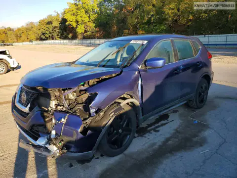 2019 Nissan Rogue S VIN KNMAT2MV0KP506855 фото 1