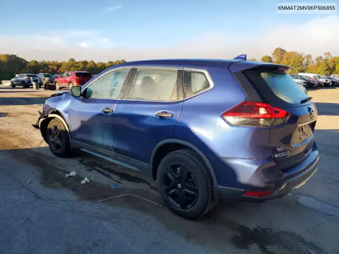 2019 Nissan Rogue S VIN KNMAT2MV0KP506855 фото 2