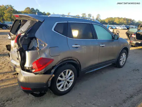 2019 Nissan Rogue Sv VIN JN8AT2MT6KW502463 фото 3