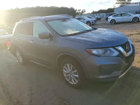 2019 Nissan Rogue Sv VIN JN8AT2MT6KW502463 фото 4