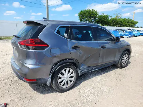 2019 Nissan Rogue S VIN 5N1AT2MV0KC796470 фото 3