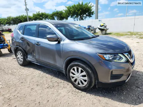 2019 Nissan Rogue S VIN 5N1AT2MV0KC796470 фото 4