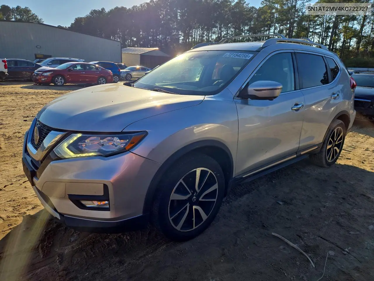 2019 Nissan Rogue Sl VIN 5N1AT2MV4KC722727 фото 1
