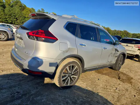 2019 Nissan Rogue Sl VIN 5N1AT2MV4KC722727 фото 3