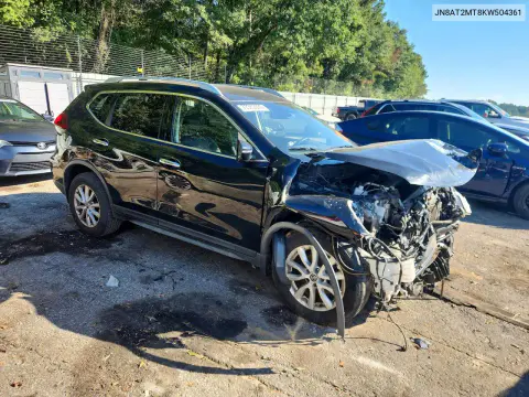 2019 Nissan Rogue S VIN JN8AT2MT8KW504361 фото 4