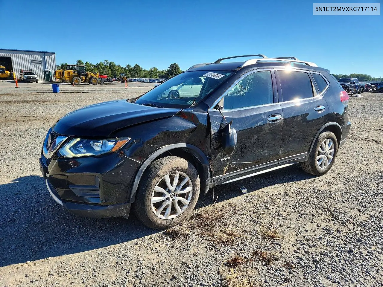 2019 Nissan Rogue Hybrid Sv VIN 5N1ET2MVXKC717114 фото 1