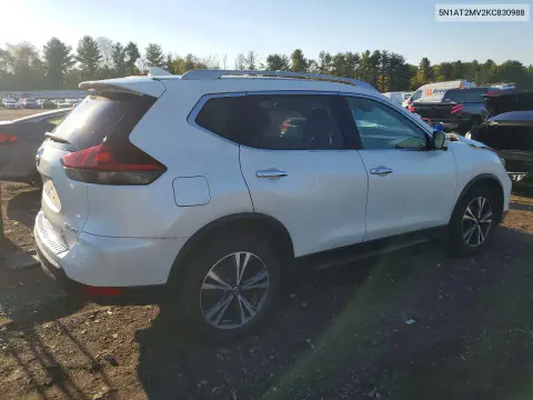 2019 Nissan Rogue Sv VIN 5N1AT2MV2KC830988 фото 3