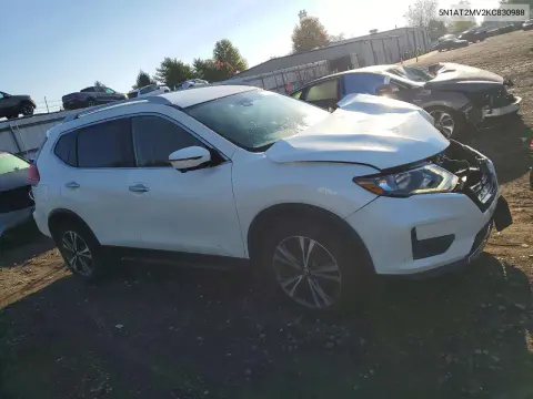 2019 Nissan Rogue Sv VIN 5N1AT2MV2KC830988 фото 4