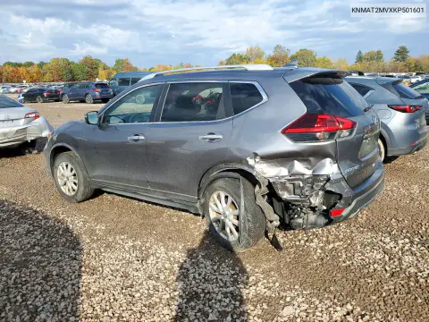 2019 Nissan Rogue Sv VIN KNMAT2MVXKP501601 фото 2