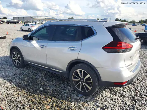 2019 Nissan Rogue Sl VIN 5N1AT2MT5KC819773 фото 2