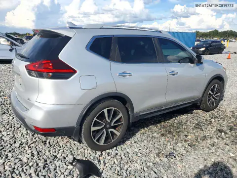 2019 Nissan Rogue Sl VIN 5N1AT2MT5KC819773 фото 3