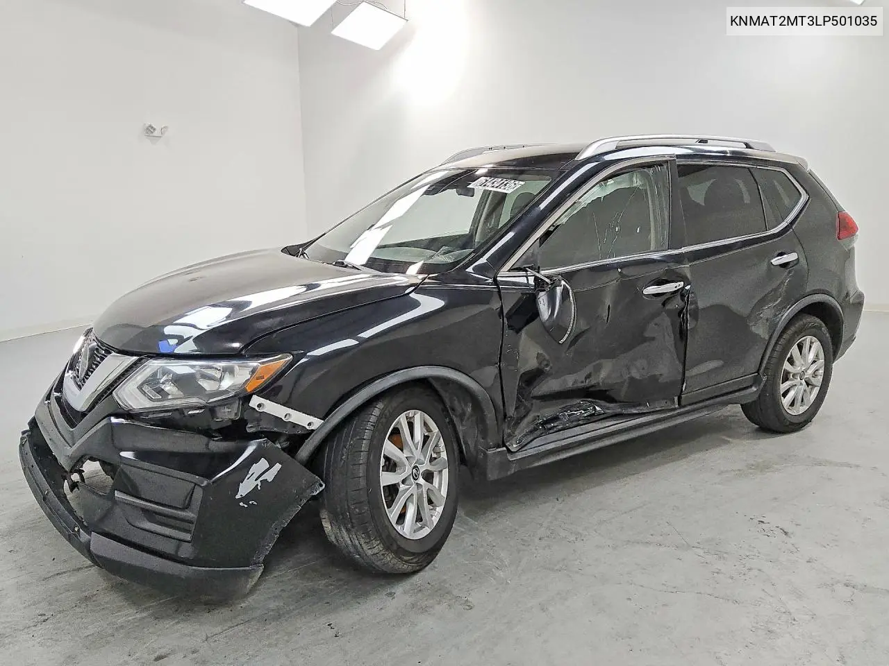 KNMAT2MT3LP501035 Nissan Rogue 2020 — повреждение Боковая часть, фото до ремонта