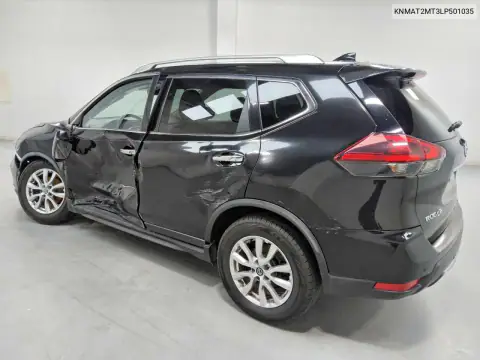 KNMAT2MT3LP501035 — 2020 Nissan Rogue, фото 2 с аукциона Copart 15.10.2026, Боковая часть