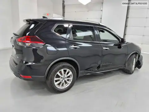 KNMAT2MT3LP501035 — 2020 Nissan Rogue, фото 3 с аукциона Copart 15.10.2026, Боковая часть