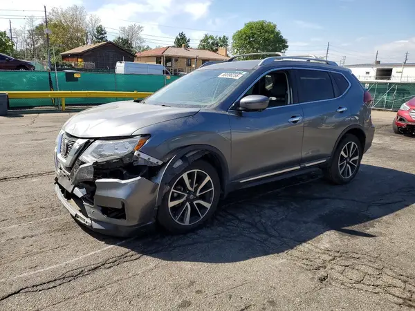 5N1AT2MV9LC777689 — 2020 Nissan Rogue, Передняя часть (Front End), фото до ремонта