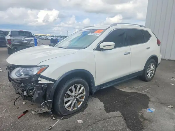 JN8AT2MT8LW013600 — 2020 Nissan Rogue, Передняя часть (Front End), фото до ремонта
