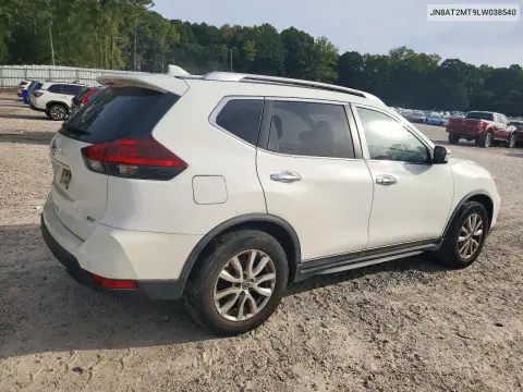 2020 Nissan Rogue Sv VIN JN8AT2MT9LW038540 фото 3