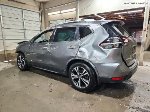 2020 Nissan Rogue Sv VIN JN8AT2MT3LW005730 фото 2