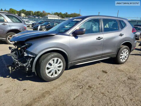 JN8AT2MV6LW133767 — 2020 Nissan Rogue, Передняя часть, фото до ремонта