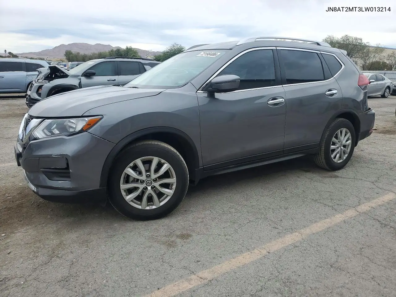 2020 Nissan Rogue S VIN JN8AT2MT3LW013214 фото 1