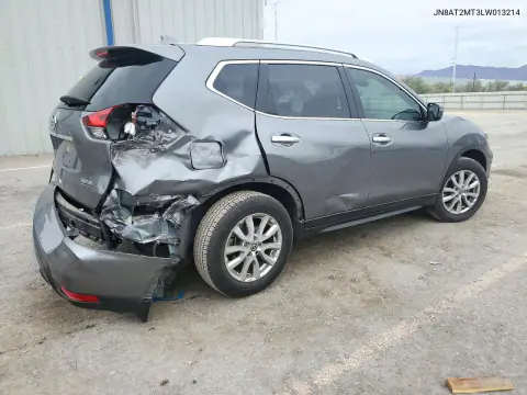 2020 Nissan Rogue S VIN JN8AT2MT3LW013214 фото 3
