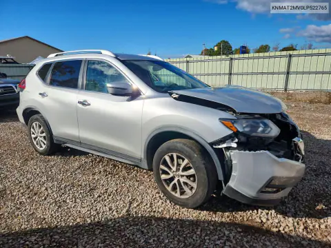 2020 Nissan Rogue Sv VIN KNMAT2MV0LP522765 фото 4