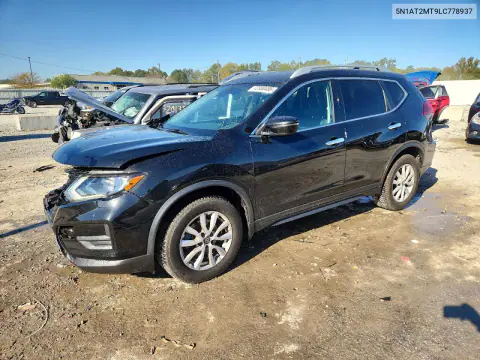 5N1AT2MT9LC778937 — 2020 Nissan Rogue, Передняя часть, фото до ремонта
